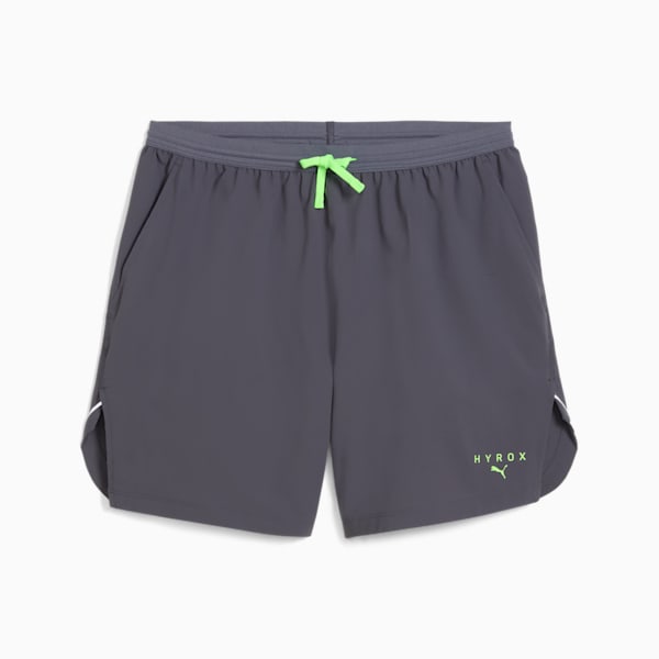 PUMA x HYROX ULTRAWEAVE Men's 6" Training Shorts, Galactic Gray, extralarge-IND